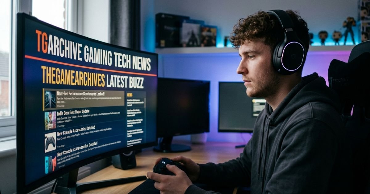 TGArchiveGaming Tech News TheGameArchives Latest Buzz